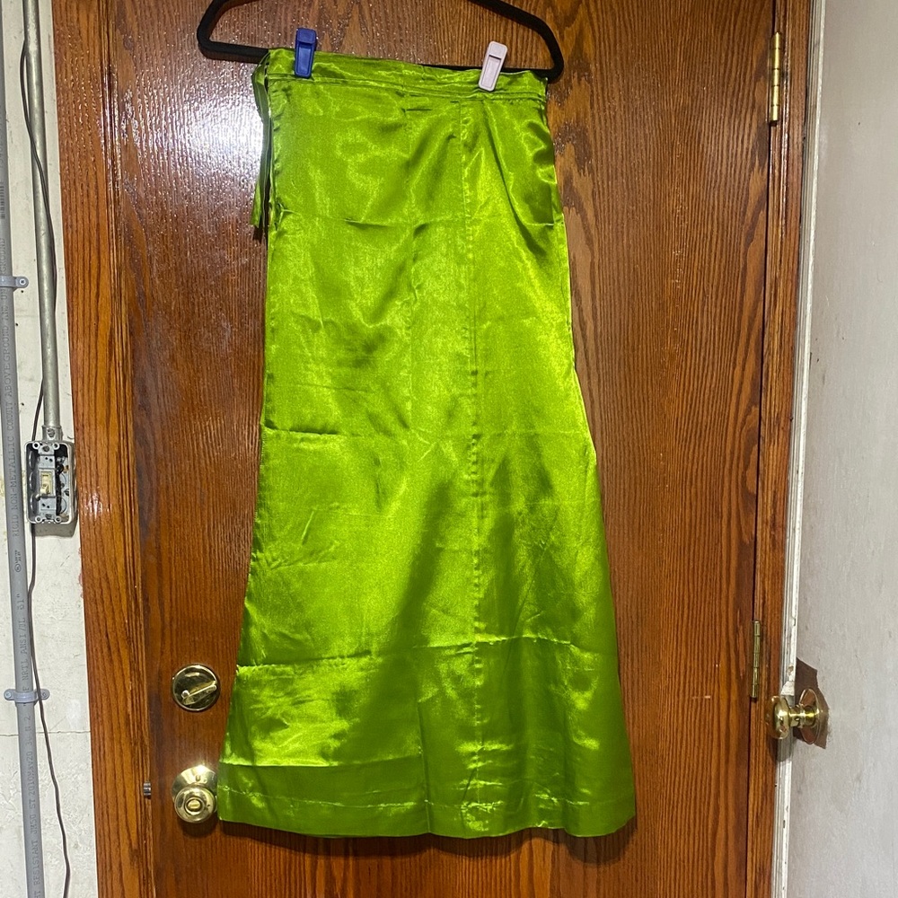 Luxe Lime Satin Petticoat